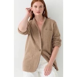 J.Crew Cocoon Sweater-Blazer, Wool Blend Sold Out, Small